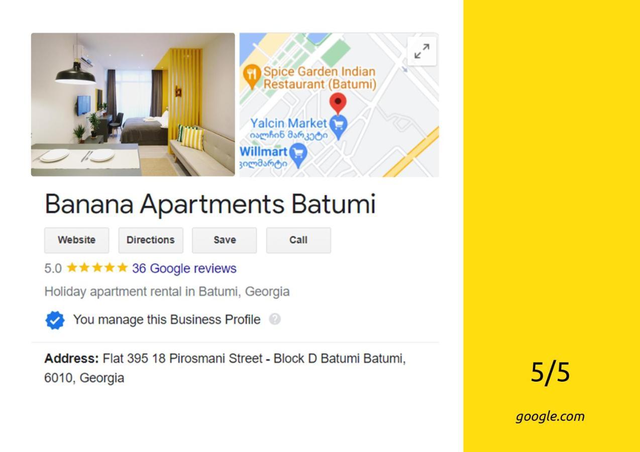 Banana Apartments Μπατούμι Εξωτερικό φωτογραφία