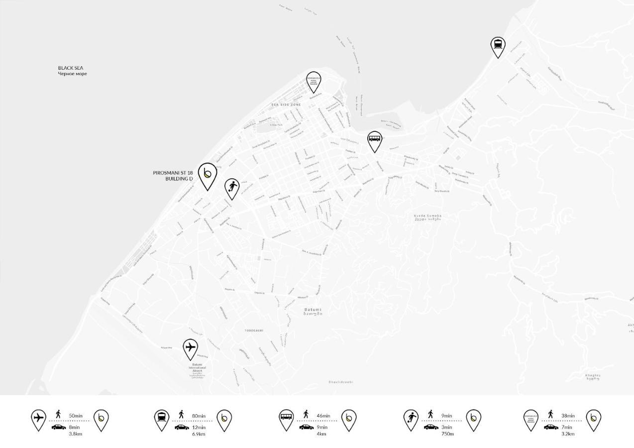 Banana Apartments Μπατούμι Εξωτερικό φωτογραφία